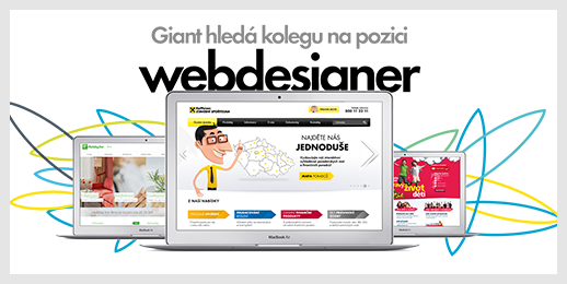 Giant hledá kolegu na pozici Webdesigner